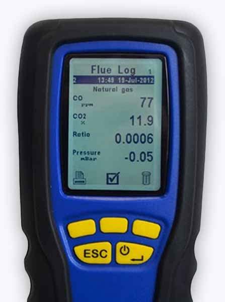 Flue Gas Analyser Calibration 